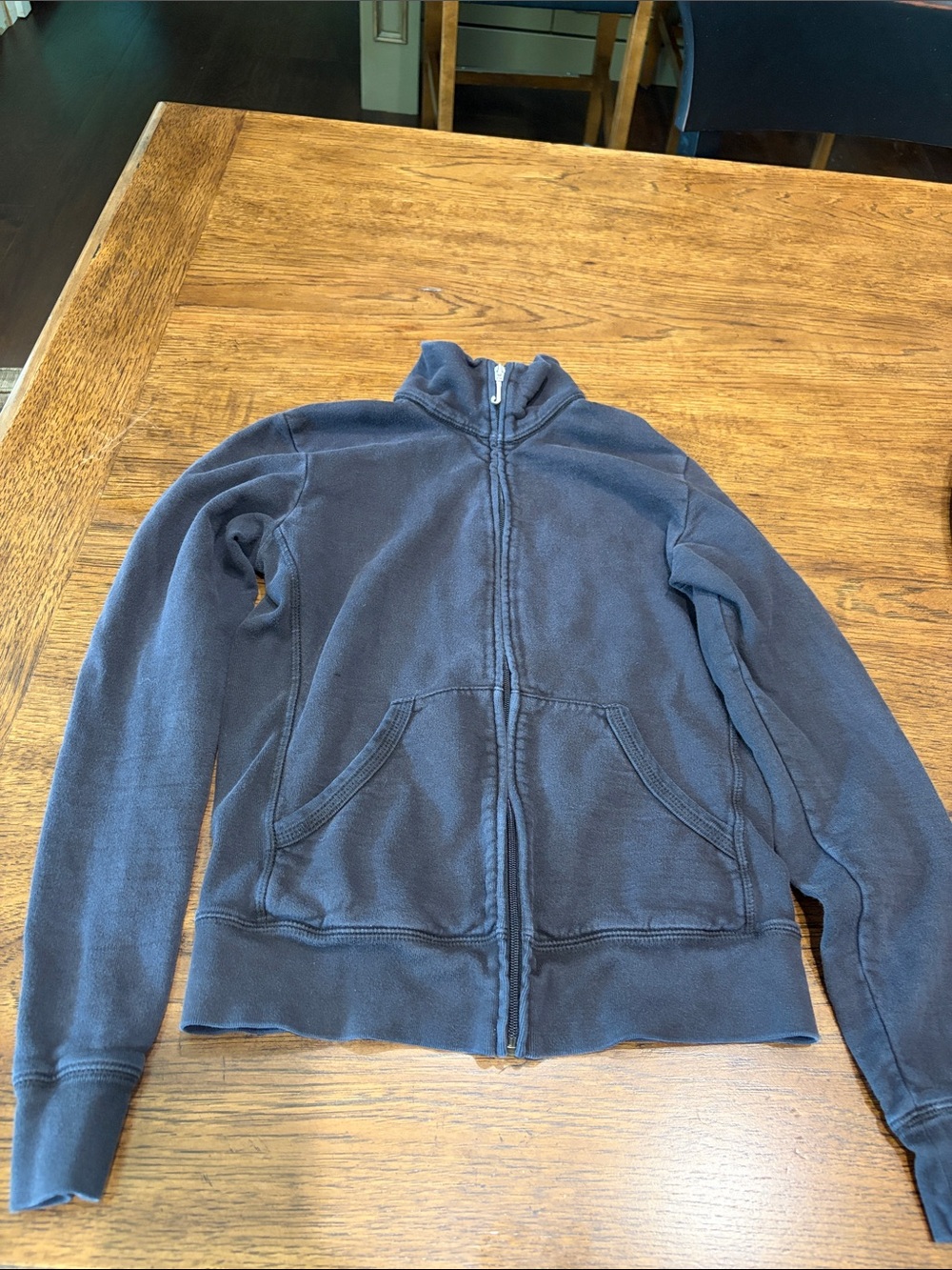 Juicy Couture Dark Blue Full-Zip Hoodie